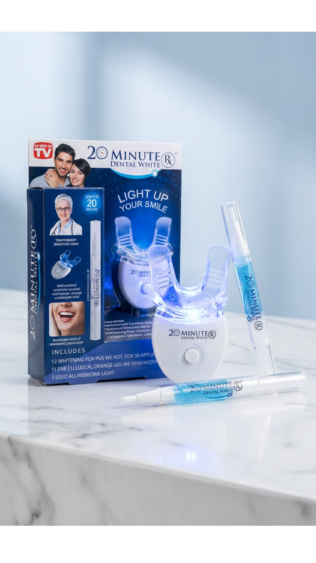 Limpiador Dental Sonic Pic con luz LED