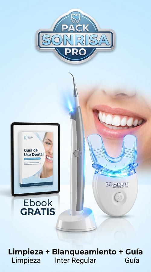 Limpiador Dental Sonic Pic con luz LED